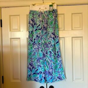 NWT LILLY PULITZER BEACH LILLYS LILAC NICE INK SIZE SMALL